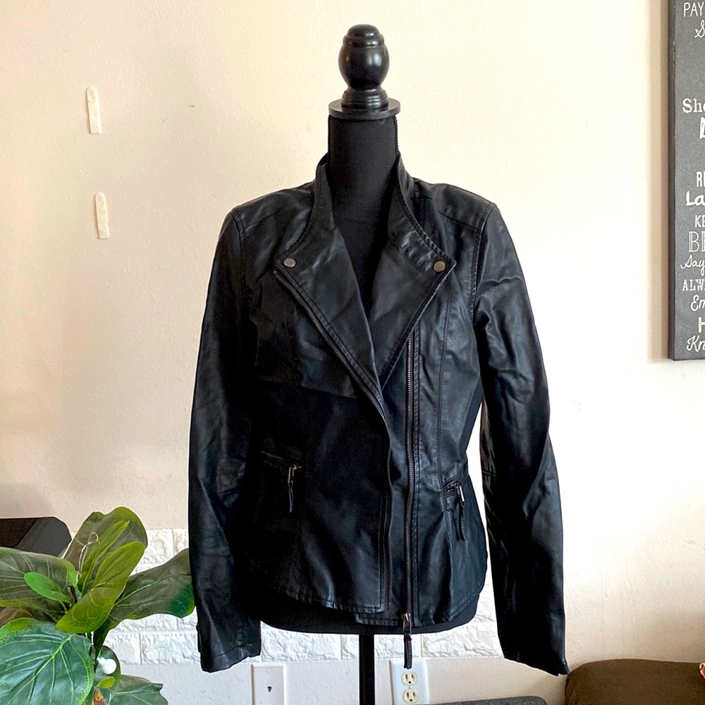 BLANK NYC Leather Jacket